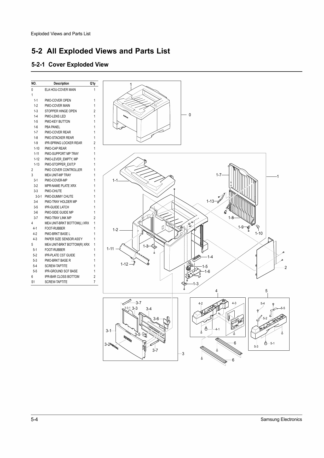 Samsung Laser-Printer ML-1650 Parts Manual-3